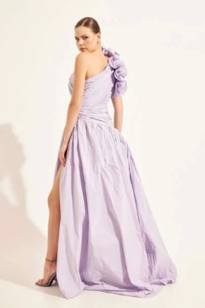 VESTIDO LONGO LÍLAS 