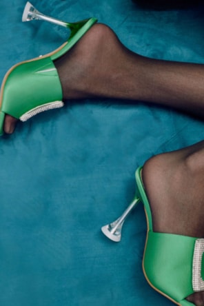 SANDALIAS  VERDE BOTTEGA