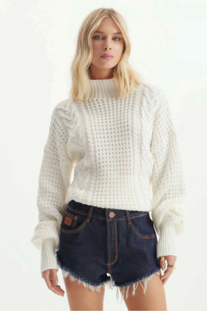 CAMISOLA BRANCA MALHA