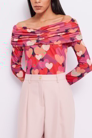  BLUSA CORAÇÕES DENNY 