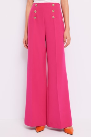 CALÇAS PANTALONAS BOTÕES