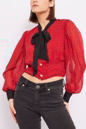 BLUSA RED BOLAS 