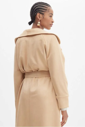 CASACO/TRENCH COAT BEGE 