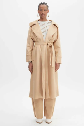 CASACO/TRENCH COAT BEGE 