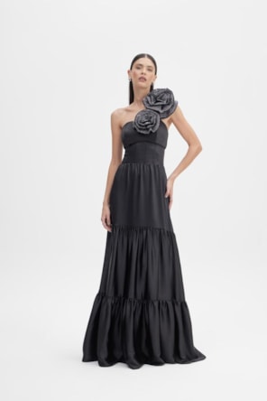 VESTIDO LONGO FLOR 