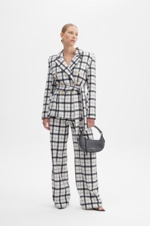 BLAZER CRUZADO XADREZ 