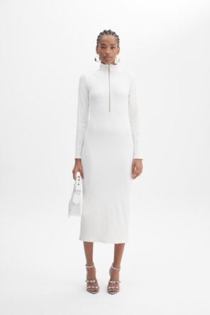 VESTIDO JUSTO COM FECHO 
