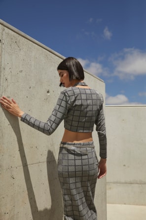 SAIA MIDI EM MALHA JACQUARD
