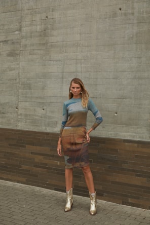 VESTIDO ESTAMPADO EM MALHA
