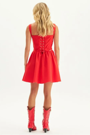 VESTIDO CURTO CORSET 