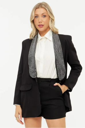 BLAZER PRETO APLICAÇÕES 