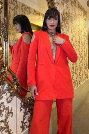 BLAZER CORAL SEM OMBRO 