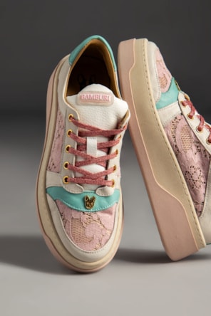 TÉNIS PINK RENDA 