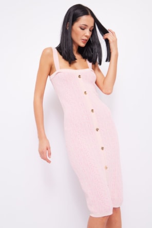 VESTIDO MALHA ALÇAS PINK