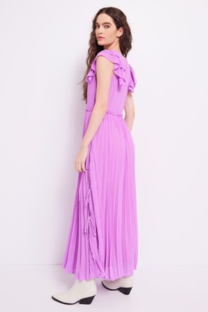 VESTIDO LONGO LILAS