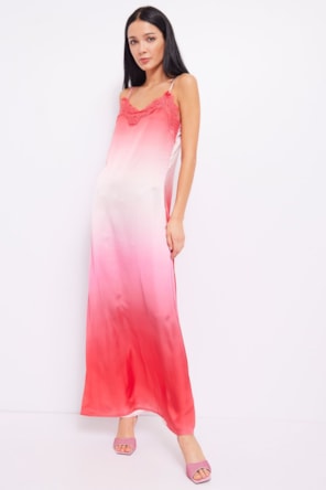 VESTIDO COMPRIDO ALÇAS DENNY ROSE