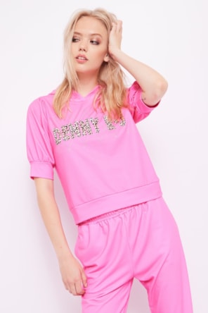T´SHIRT  PINK CAPUZ DENNY  ROSE 
