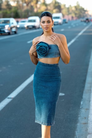 SAIA TUBO DENIM
