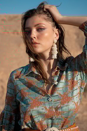 VESTIDO EM RENDA