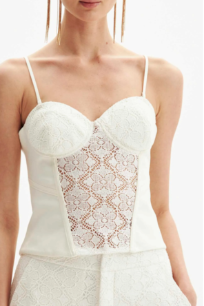 TOP BRANCO RENDA ALÇAS AMOVIVEIS