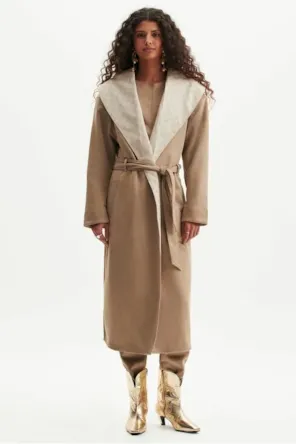 CASACO TRENCH COAT SUPER MIDI MONOGRAMA