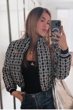 CASACO PUFFER  LETRAS 