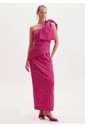 VESTIDO PINK LAÇO LANÇA PERFUME 