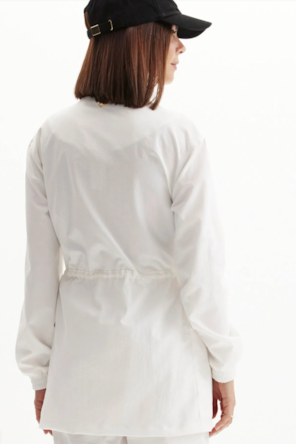 CASACO PARKA BRANCO 