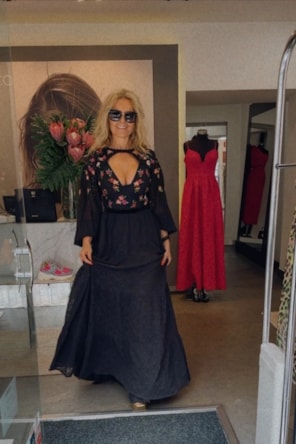 VESTIDO RENDA LONGO 