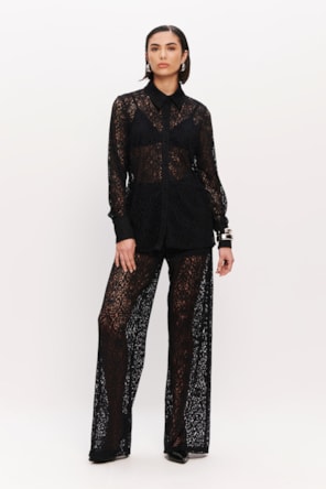 CAMISA RENDA PRETA 