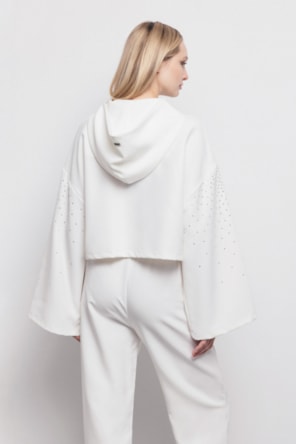 CAMISOLA CAPUZ STRASS
