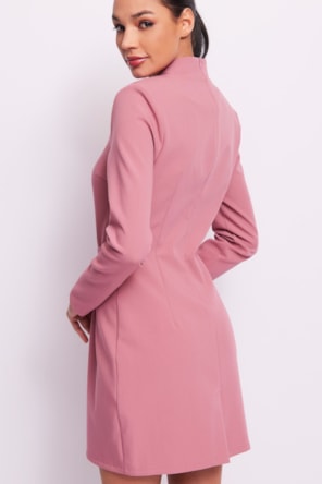 VESTIDO PINK CINTO 