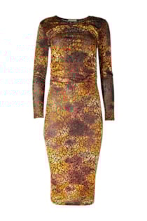 VESTIDO TUBO ANIMAL PRINT