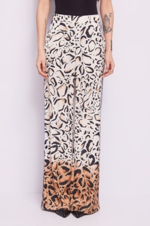CALÇAS ESTAMPA ANIMAL PRINT 
