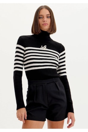 CAMISOLA MALHA RISCAS 