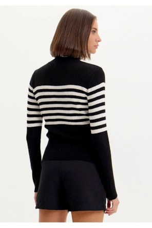 CAMISOLA MALHA RISCAS 