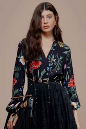 BLUSA JARDIM OUTONO