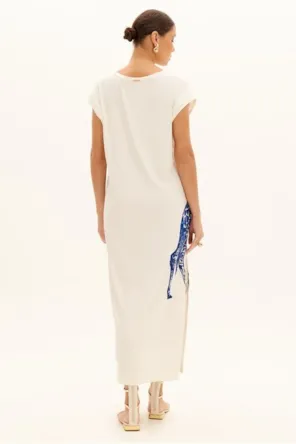 VESTIDO SUPER MIDI CANELADO