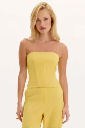TOP CAICAI AMARELO 