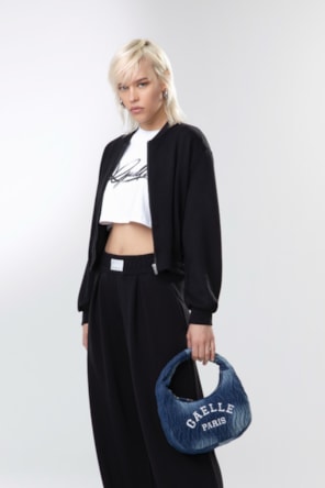 CASACO BOMBER  PRETO GAELLE 