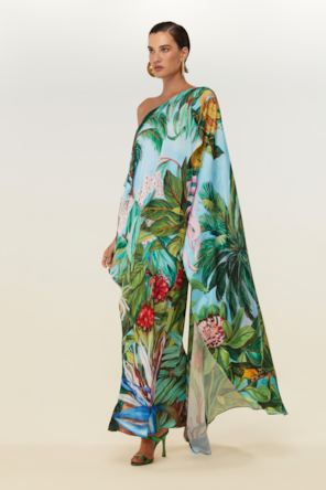 Vestido Camadas Arte Dominique Feminino  DIMY 
