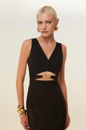 VESTIDO PRETO CAVAS DIMY 