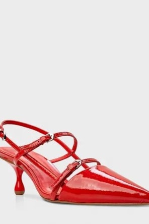 SANDÁLIAS SCARPIN VERMELHO CARRANO 