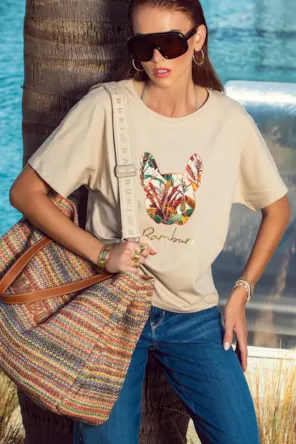 T´SHIRT  BULLDOG BOTANICO BAMBURI 