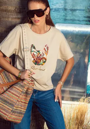 T´SHIRT  BULLDOG BOTANICO BAMBURI 