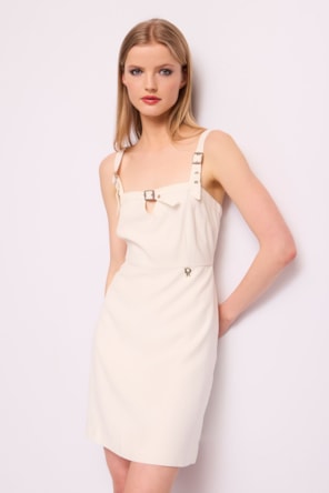 VESTIDO BRANCO ALÇAS DENNY ROSE 