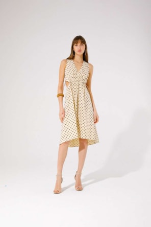 VESTIDO BOLAS CAVAS GOA GOA 