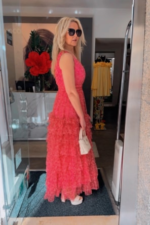 VESTIDO FOLHOS GOA GOA 