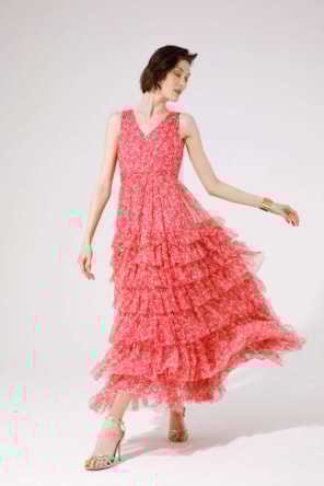 VESTIDO FOLHOS GOA GOA 