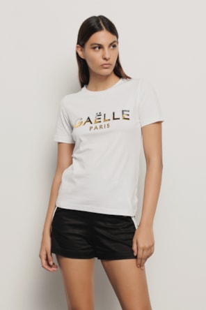 T´SHIRT BRANCA  GAELLE 